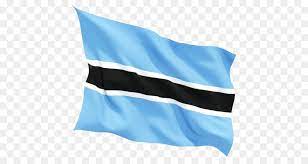 The national flag of botswana consists of a light blue field cut horizontally in the centre by a black stripe with a thin white frame. Flagge Von Botswana National Flag Ausc Region 5 Jugend Spiele Flagge Png Herunterladen 640 480 Kostenlos Transparent Blau Png Herunterladen