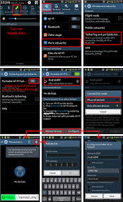 Abg saya kena prg sana kew atau bawak ic copy dia pown dh ok? Tutorial Setup Wifi Hotspot Smartphone