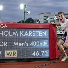 19 hours ago · norway's warholm crushes world record in epic 400m hurdles, usa's benjamin wins silver. It S Older Than Me Warholm Breaks 29 Year Old 400m Hurdles World Record Athletics The Guardian