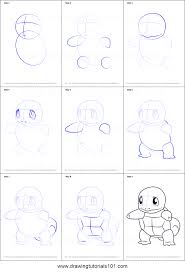 Do not forget that in the future we will make a number of changes and erase the lines that have become another super easy step in the tutorial on how to draw squirtle from pokemon. Easy Pokemon Drawing Squirtle Novocom Top