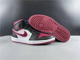 Air Jordan 1 Mid Bred Toe 554724 066 For Sale Pochta