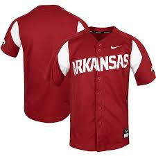 Amazon's choice for arkansas razorback jersey. Men S Nike Cardinal Arkansas Razorbacks Vapor Untouchable Elite Full Button Replica Baseball Jersey