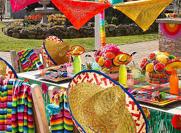 A great way to bring even more life and fun to your celebration, a fiesta theme is perfect for a graduate who can't get enough tacos, bright colors and festive music. Colorful Fiesta Theme Party Ideas Party City