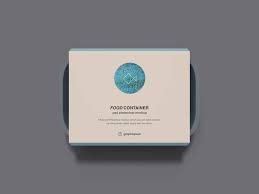 Best free food psd mockups of free and legal, fully layered, easily customizable photo realistic psds: Rectangular Food Container Mockup Free Mockup Download