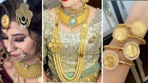 Kashmiri Gold Pound Jewellery