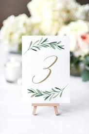 Table Numbers Wedding Table Number Printed Table Number Etsy Table Numbers Wedding Diy Diy Table Numbers Script Table Numbers