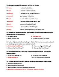 Check spelling or type a new query. Periodic Table Of Elements Test And Practice Test With Answer Key By Paige Lam