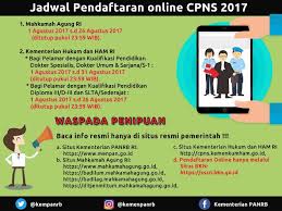 Cpns.kemenkumham2017.go.id lowongan cpns kemenkumham 2017: Kemenpan Rb Agustus Ingat Pendaftaran Cpns Ini Tips Lolos Seleksi Administrasi Badan Kepegawaian Dan Pengembangan Sdm