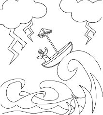 Jesus calms the storm coloring page. My Children S Curriculum Jesus Calms The Storm