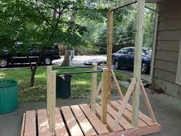 The Invention Factory Backyard Pullup And Dip Bar System Pullup And Dip Bar Outdoor Pull Up Bar Dip Bar