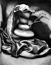 Black And White Still Life Drawing Black And White Vase And Silk Still Life Drawing Charcoal Black And White Vase Still Life Drawing Life Drawing Charcoal