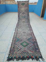 Cool greens and blues combine on handcrafted hallway runners that add a calming touch to your space. Azilal Runner Rug Handmade Rug Tapis Marocain Gorgeous Runner Rug Small Runner Rug Wool Carpet Rug Blue Green Runner Rug Rugs Floor Rugs Deshpandefoundationindia Org