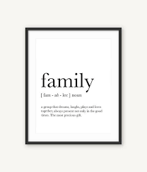 Familie Wand Kunst Familie Definition Lustige Definition Kunst Familie Druck Definition Drucke Affiche Definition Familie Zitate Familie Geschenke Family Wall Art Family Definition Family Wall