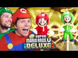 Wir Verwandeln Uns In Propeller Mario New Super Mario Bros U Deluxe Youtube