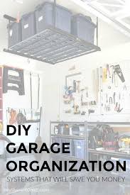Although they are great places to keep lawnmowers, lawn chemicals, and other gardening tools, some are large enough to keep seasonal items that you do not currently have a use for. Diy Garage Organization Systems Garage Reveal