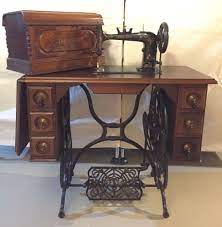 Operators' sewing machine maintenance manual includes information on; Antique Domestic Treadle Sewing Machine Sewing Machine Vintage Sewing Machines Antiques