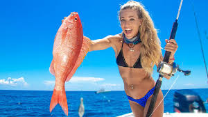 Monster Vermillion Catch Clean Cook Bbq Snapper On The Half Shell Youtube