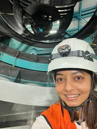 The Embassy of India in Chile warmly congratulates Dr. Kshitija Kelkar, a  distinguished Indian astronomer at the famous Vera C. Rubin Observatory in  Chile, for her remarkable achievements and contributions to science.