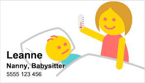 Try to look at the headlines other babysitters are using and make yours conveying a similar idea, but different. Babysitting Business Cards Free Maker In 3 Easy Steps