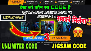 Jigsaw free fire all code/how to complete free fire new event jigsaw code/jigsaw code 1,2,3,4,5. Trouba Vlassky Orech Inhibovat Guess Code 100proadru Cz