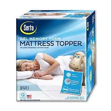 Serta 3 Inch Deep Pocket Gel Memory Foam Mattress Topper Kohls Memory Foam Mattress Topper Gel Memory Foam Mattress Mattress Topper