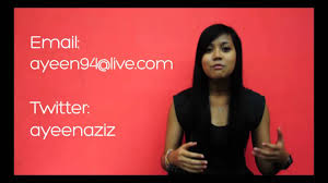 Siti nur aisyah binti azmi. Video Resume Contact Me Ayeenaziz Youtube