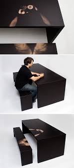 The Design Walker Linger A Little Longer Table By Jay Watson Uses Cool Stuff Furniture Design Design Milk