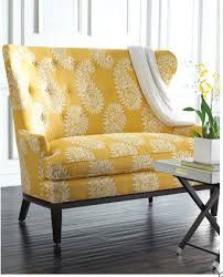 Pretty Paisleys For Modern Homes Yellow Accent Chairs Furniture Love Seat