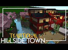 House plans mansion family house plans home building design building a house exterior design interior and exterior house plans with pictures minecraft tutorial roblox pictures. Bloxburg Traditional Japanese Hillside Town Speedbuild Exterior Only Ø¯ÛŒØ¯Ø¦Ùˆ Dideo