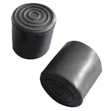 Practical Rubber Furniture Crutch Feet Stool Chair Leg Tip Pad 4pcs Black Stool Chair Chair Legs Footstool