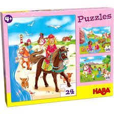 Etsy.com has been visited by 1m+ users in the past month Puzzles Horse Girls Children S Jigsaw Puzzles Games Books Haba Uk