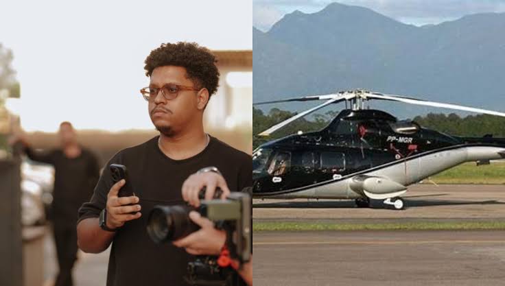 Quem é Paulo Soares, videomaker que estava no helicóptero desaparecido com Rick - Visor Notícias