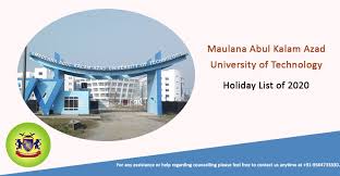Maulana Abul Kalam Azad University Of Technology Makaut Wb Holiday List Of 2020 Bright Educational Services