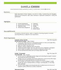 Prior work history in tutoring and student teaching has provided ample preparation for teaching and developed a diverse range of skills. Computer Science Teacher Resume Example Teacher Resumes Livecareer