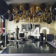 Pinterest 40th Birthday Party Ideas For Men 40th Birthday Black Gold Party 40th Birthday Party Themes 40th Birthday Party Decorations Mens Birthday Party
