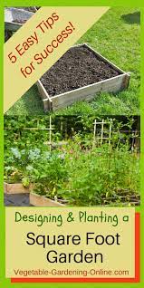 Square Foot Garden Designs Tips And Plans Vegetable Garden Planner Square Foot Gardening Garden Planner