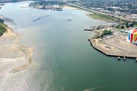 Neponset River Inlet In South Boston Ma United States