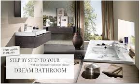 Online bath design can help you create a bathroom plan that is both efficient and attractive but there is many software programs provide users with an interactive bathroom design guide and offer. Villeroy Boch Try Our 3d Bathroom Planner And Design Your Own Villeroy Boch Dream Bathroom Http Bit Ly Bathroomplanner Facebook