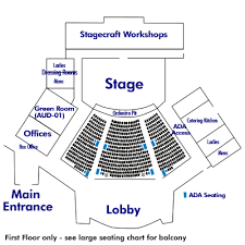 Kent State Performing Arts Center Seating Chart Minimalist