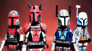 Lego Star Wars The Clone Wars Custom Maul Mandalorians Pre Vizsla Bo Katan Showcase Lego Mandalorian Star Wars Vehicles Lego Star Wars