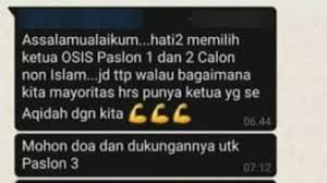 Maybe you would like to learn more about one of these? Kronologis Guru Rasis Sma 58 Jaktim Larang Pilih Ketua Osis Bukan Islam Suara Jakarta