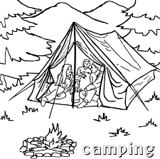 Spring is here and these camping color pages will get kids excited to head out to the wilderness on a family camping trip.free printable color pages are a great thing to take along on your camping trip too!. Camping Coloring Pages Free Printable Coloring Pages For Kids