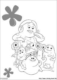 Disney coloring book for kids, children, toddlers. Monster Inc Coloring Book Coloring And Drawing