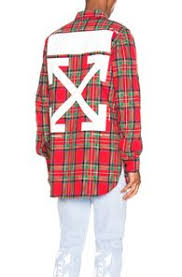 Black And Red Checkered Shirt Mens Off White All Over Check Shirt In Red Checkered Plaid Modesens Red Checkered Check Shirt Off White