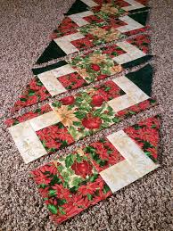 The Recipe Bunny Christmas Table Runner And Tutorial Christmas Table Runner Pattern Table Runner Pattern Christmas Table Runner