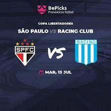 Este jogo é referente ao jogo de volta das oitavas de final da copa libertadores, temporada 2021. Sao Paulo Vs Racing Club Pronosticos Cuotas Previa Y Predicciones