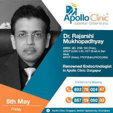 Eminent Endocrinologist Dr. Rajarshi Mukhopadyay, now available at Apollo  Clinic Durgapur. #endocrinehealth #endocrinology #endocrinesystem  #endocrinedisorder #diabetes #hormonaldisorder #hormonalimbalance  #seniorconsultant #endocrinologist #bestdoctor ...