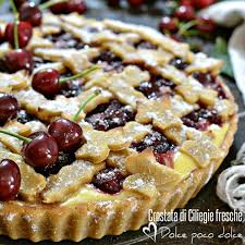 Check spelling or type a new query. Ricette Dolci Facili E Veloci Crostata Di Ciliegie Fresche E Tanta Crema Low Carb Golosissima Senza Zucchero Ne Burro Ricetta Https Blog Giallozafferano It Dolcipocodolci Crostata Di Ciliegie E Crema Pasticcera Facebook
