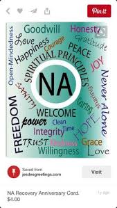After some time in recovery, we may find we are faced with what seem like overwhelming personal problems, angry feelings, and despair. Narcotics Anonymous Designs
