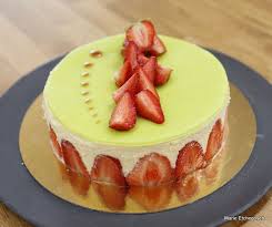 Le Fraisier 4 Eme Epreuve Technique Le Meilleur Patissier Saison 2 Recette Fraisier Mercotte Recette Fraisier Patissiere